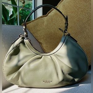 RADLEY London Forest Way Whipstitch Green Leather Bag